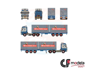 87054 Tekno Iveco Turbostar 6x2 WTB