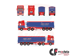 90733 Tekno Scania Next Gen R580 Highline Hislop