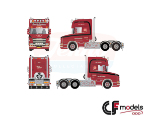 89865 Tekno Scania R Torpedo Topline 6x2 Hans Ole Christensen