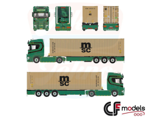 90482 Tekno Scania NGS 4x2 Contlift