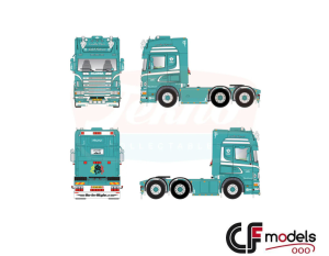 90790 Tekno Scania R 144 Topline 6x2 Jakob Pedersen