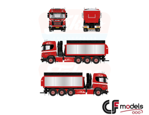 89762 Tekno Scania NGR XT toit normal 8x4 Anders Sorensen