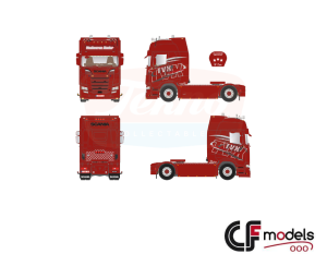 90783 Tekno Scania NGS Highline 4x2 TVX