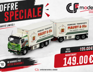 81406 Tekno Scania R143 Topline MAURY & FILS