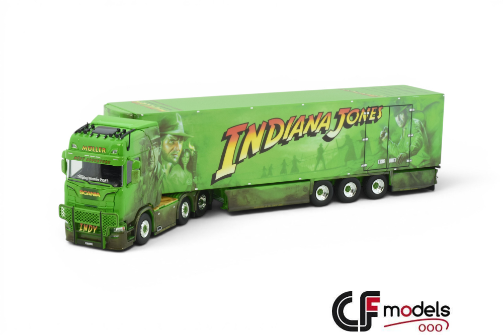 86881 Tekno Scania 660S Highline Muller - Indiana Jones - Cf-models
