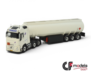 90138 Tekno Volvo FH Aero Globetrotter 6x2 Nijhof Wassink