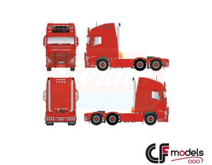 88607 Tekno Volvo FH04 Globetrotter 6x2 Vandenbulcke STH