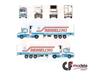 87627 Tekno Scania 144 Torpedo Besseling