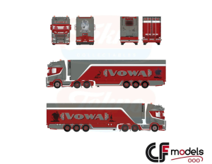 87760 Tekno Scania Next Generation série R Highline Vowa - Popeye