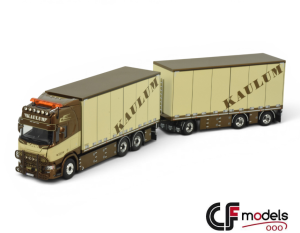 89256 Tekno Scania Highline 6x2 Kaulum Transport