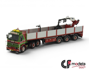 89486 Tekno Scania 142M V8 6x2 Fonteyn Transport