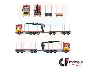 92076 Tekno Scania NGR Highline 8x4 Auning