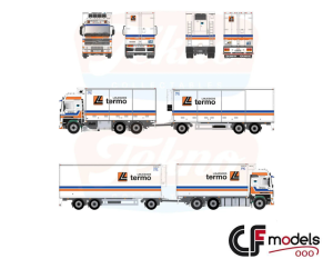 92324 Tekno Volvo F12 Globetrotter Linjegods
