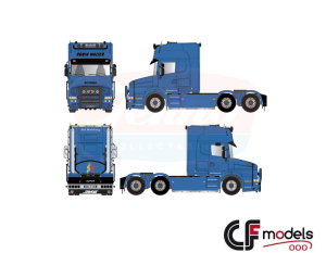 92644 Tekno Scania Torpedo Topline 6x4 Robin Walter