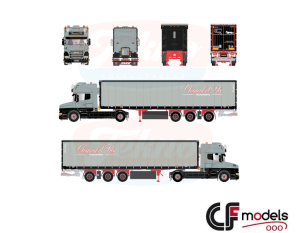 92430 Tekno Scania T500 Topline Clouard et Fils